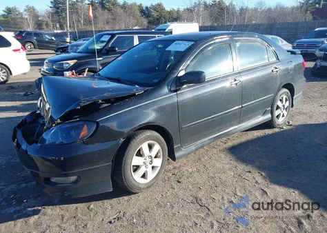 2008 Toyota Corolla S from USA, damaged, VIN 2T1BR32E78C897957